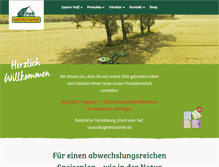 Tablet Screenshot of marschhof.de